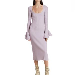PROENZA SCHOULER Lavendar Midi Sweater Dress